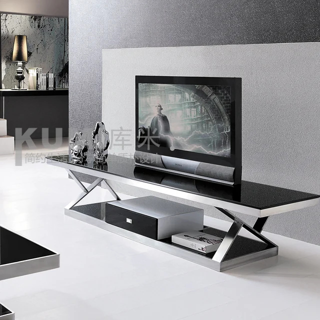 Library Meters Modern Metal Furniture Minimalist Fashion Tv Cabinet Library Meters Modern Metal Furniture Minimalist Fashion Tv Cabinet Paint Tempered Gl Audio
