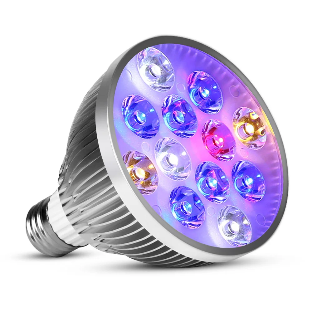 54W 36W Freshwater Saltwater aquarium lighting Marine Reef aquariums Fish tank lights Coral grow Aquatic plants E27 led light (2)