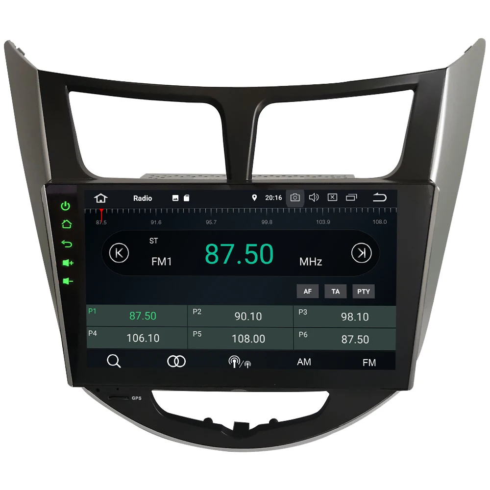 Discount KLYDE 9" IPS Octa Core 4G Android 8 7 4GB RAM 32GB ROM Car DVD Multimedia Player For Hyundai Verna Accent Solaris I25 2011-2017 2