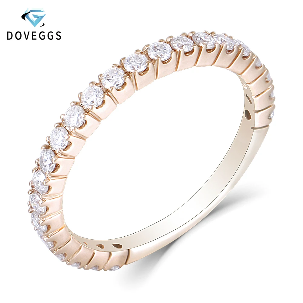 moissnaite wedding band (1