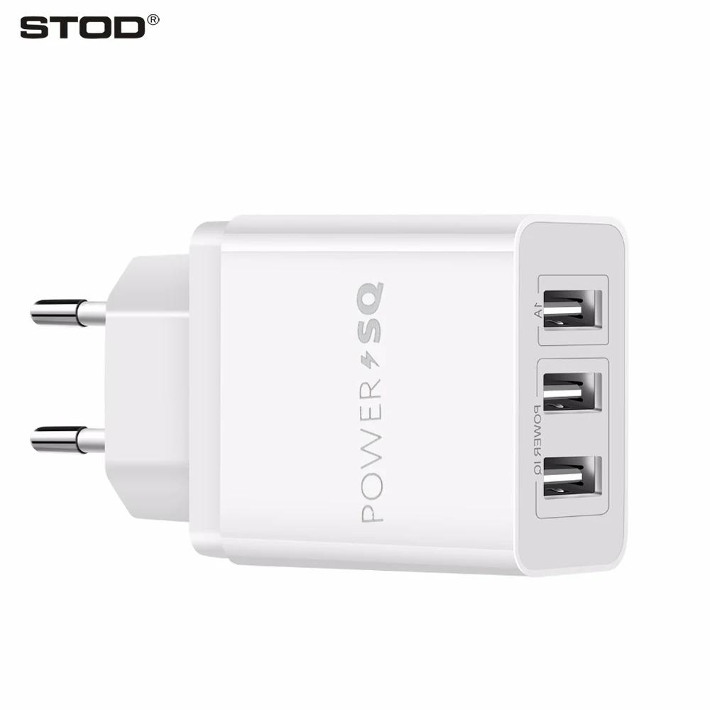 

BTOD 3 USB Charger Quick Charge 5V 3.1A Fast Charging For IPhone 5S 6 6S 7 Plus IPad Mini Samsung Nexus 6 Sony LG ZTE AC Adapter