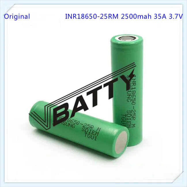 25RM 18650 2500mah 1