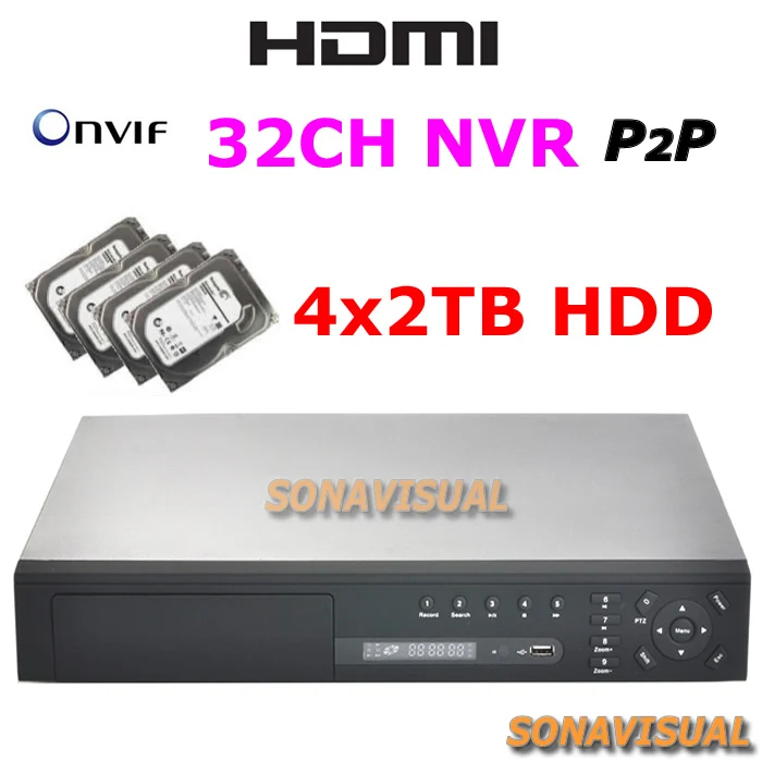 NVR-8132S+8TB
