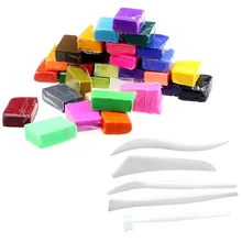 5 инструменты для индивидуальных косметических средств+ 32 Цвета Полимерная глина комплект