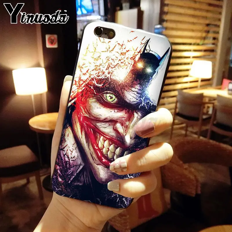 Crazy batman Joker tattoo Design