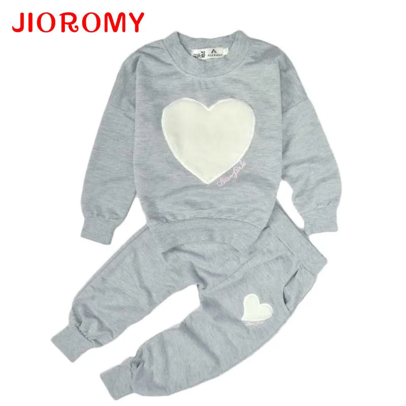 

JIOROMY Big Sale Baby Girls Clothing Set Sports Tops+pants Casual Clearance Long Sleeve O-neck Cotton Kids Children's Clothes k1