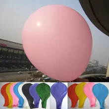 Гигантский 36 дюймов матовый Круглый воздушный шар Запуск для вечерние Свадебные торжества латексные воздушные шары