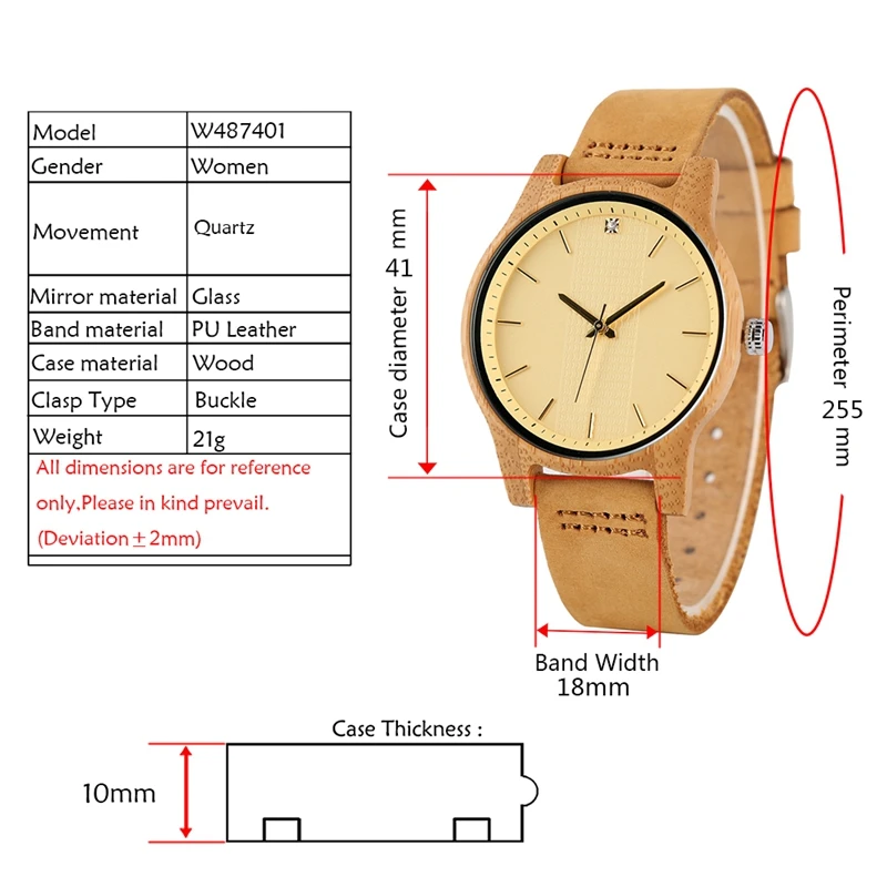 Женские часы из бамбукового дерева с кристаллами и бриллиантами, уникальные женские модели, повседневные часы, кожа, кварцевые наручные часы Relogio Feminino
