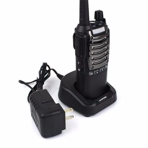 Baofeng uv-8 Двухканальные рации 5 Вт 128ch UHF + УКВ Dual Band часы Dual PPT Радио portabe ham Радио два способ Радио Детали для оборудования связи