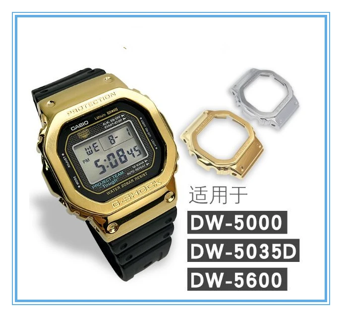 G Shock Dw 5600 Gw M5610 Gmw B5000 Stainless Steel Bezel Case Replacement Select Colors Repair Tools Kits Aliexpress
