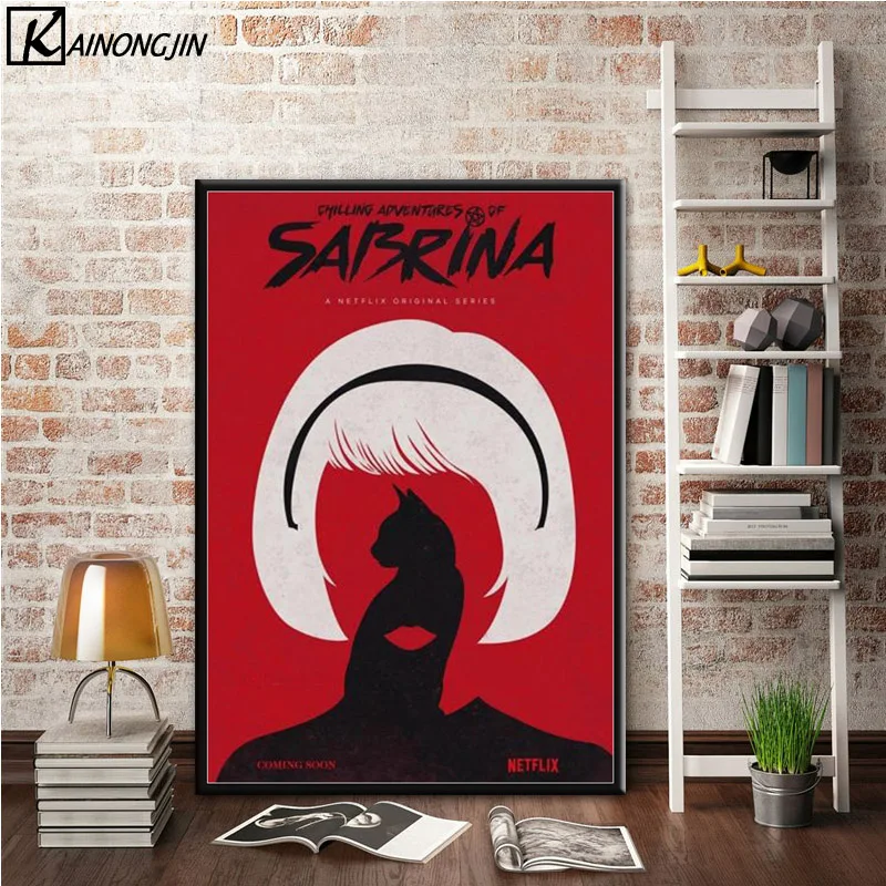 

Art Poster Chilling Adventures of Sabrina TV Series Posters and Prints Wall Picture Canvas Painting Room Home Decoration