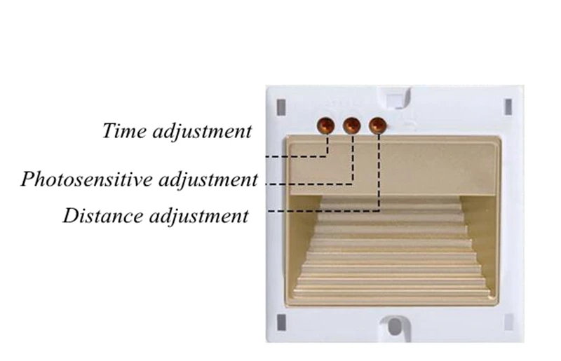 4 цвета настенный светильник PIR радар индукционный интеллектуальный датчик светодиодный лестничный светильник s угловая лестница настенный светильник ночник с 86 коробкой