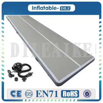 

Top Quality 600x100x20cm Inflatable Air Track Gymnastics Tumbling Mat Floor Mat With Electric Pump