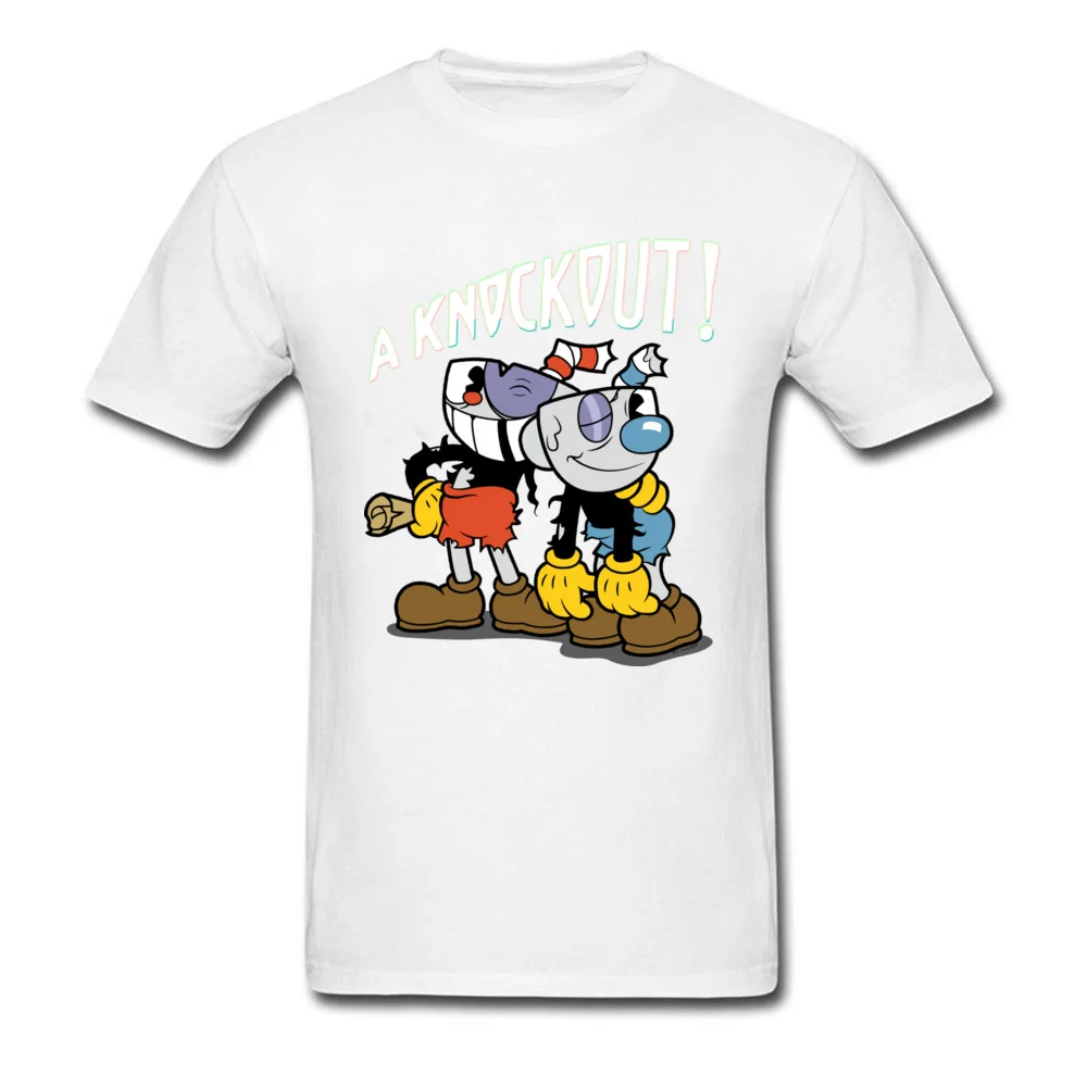 Knockout VALENTINE DAY Cotton O-Neck T Shirt Short Sleeve Family Tops Tees Coupons Printed Tshirts Drop Shipping Knockout white
