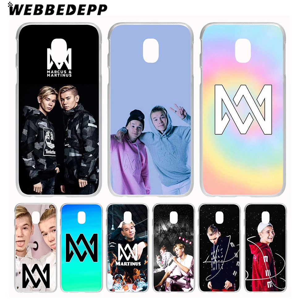 

WEBBEDEPP Marcus Martinus Phone Case for Galaxy J1 J2 J3 J5 J6 J7(2015/2016/2017/2018 Prime) EU US Version Cover
