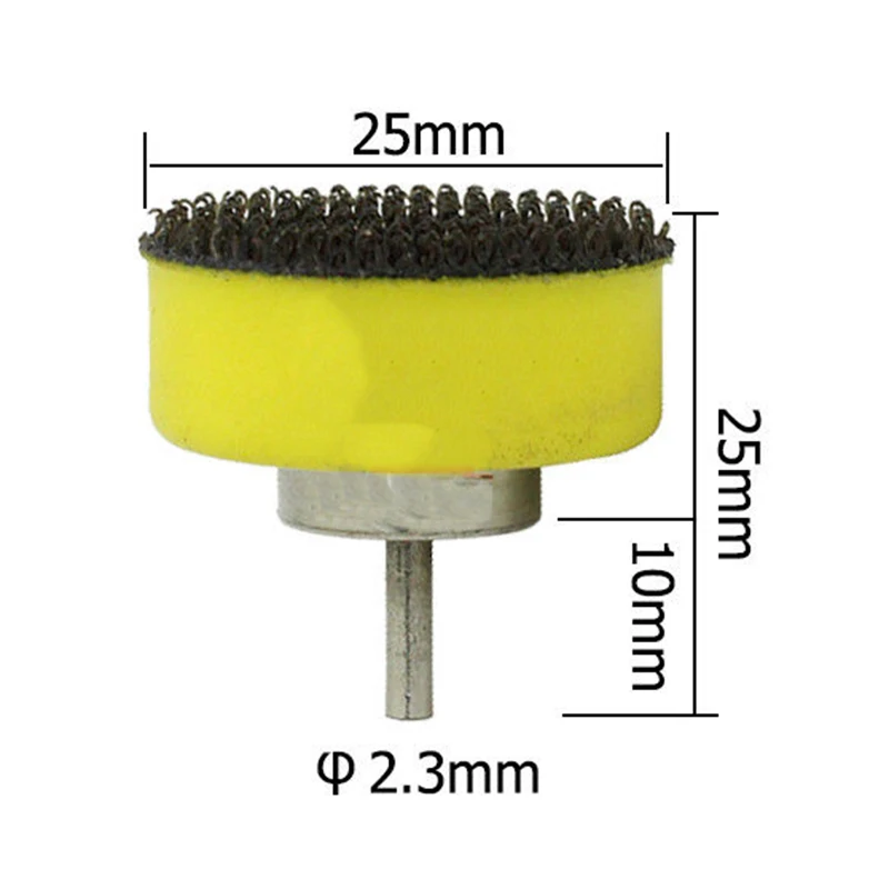 110pcs 1 inch 40-600 Grit Sanding Disc with 2.3mm 3mm Shank Polishing Pad Abrasive Tool Set