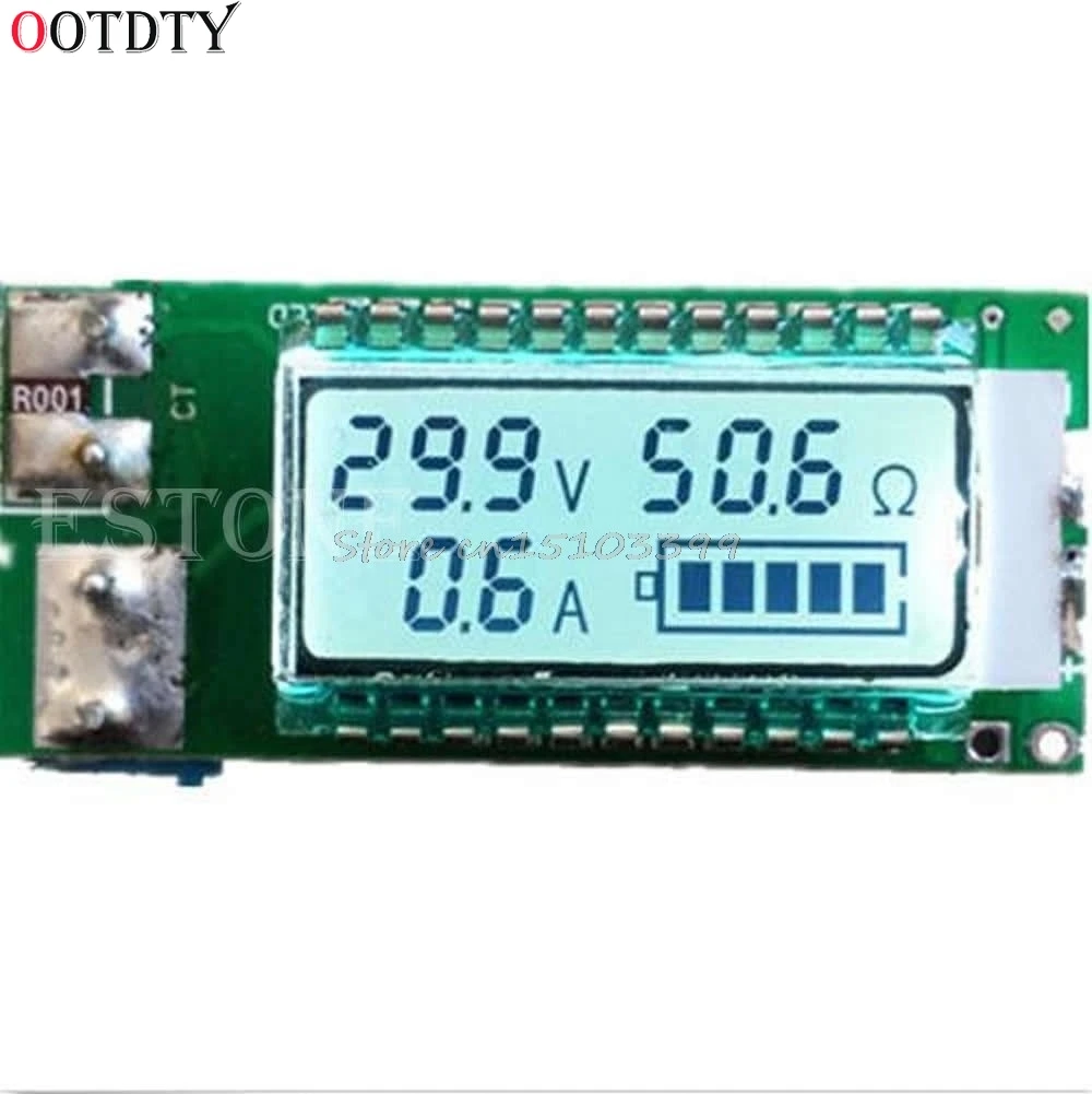 

18650 battery Lithium Li-ion tester Capacity Current Voltage Detector LCD meter Drop Ship