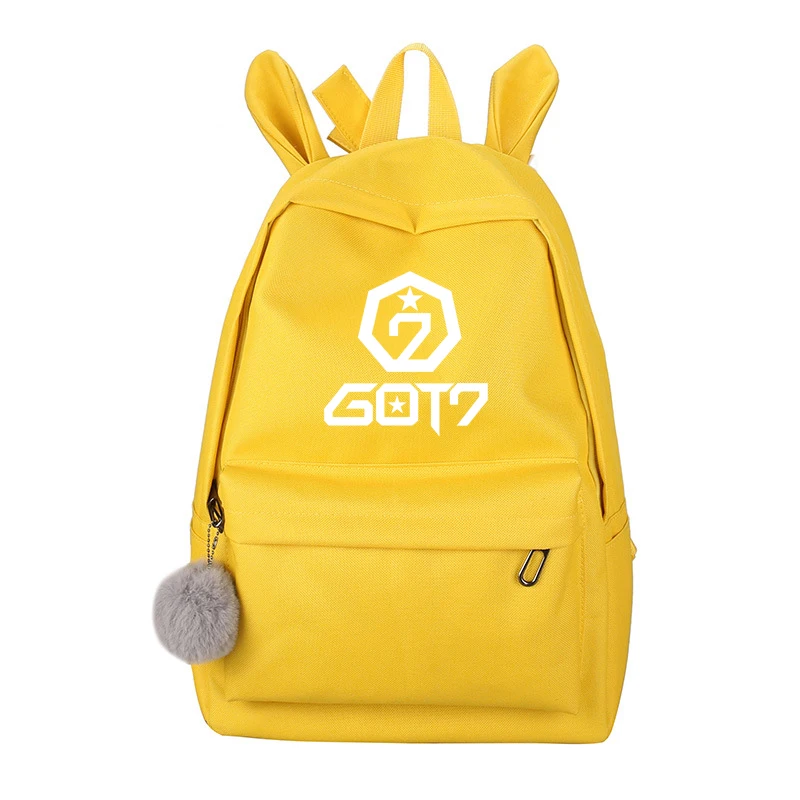 Прекрасный Exo Got7 рюкзак для женщин Wanna One Blackpink Monsta X Twice холст безделушка для детей школьная дорожная сумка рюкзак Sac Dos Femme