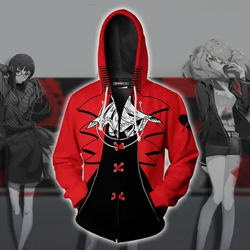 

Game Persona 5 Anne Takamaki Hecate Cosplay Costumes 3D Print Hoodie Sweatshirt Mens Women Animation cartoon Hoodies Jackets