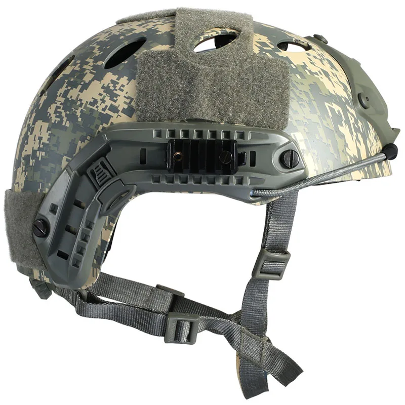 

Camouflage Tactical Helmet FAST PJ Airsoft Wargame Paintball Head Safety Protector