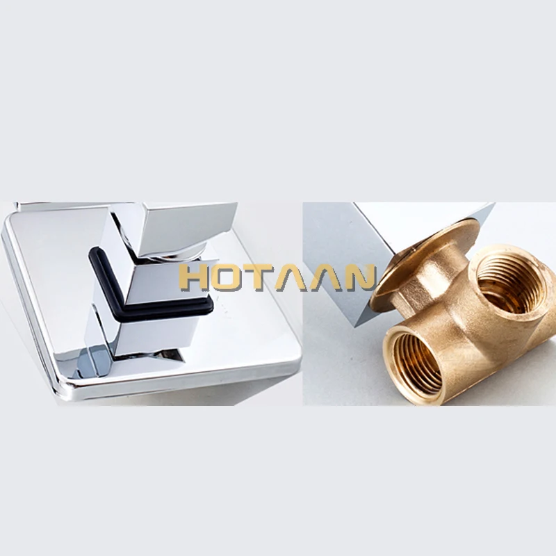 US $20.96 Bath amp Shower Faucets Control Brass Mixing Valve Switch Concealed Shower Valve Mixer Hotel Faucet Mixing Wall Shower Switch 5308