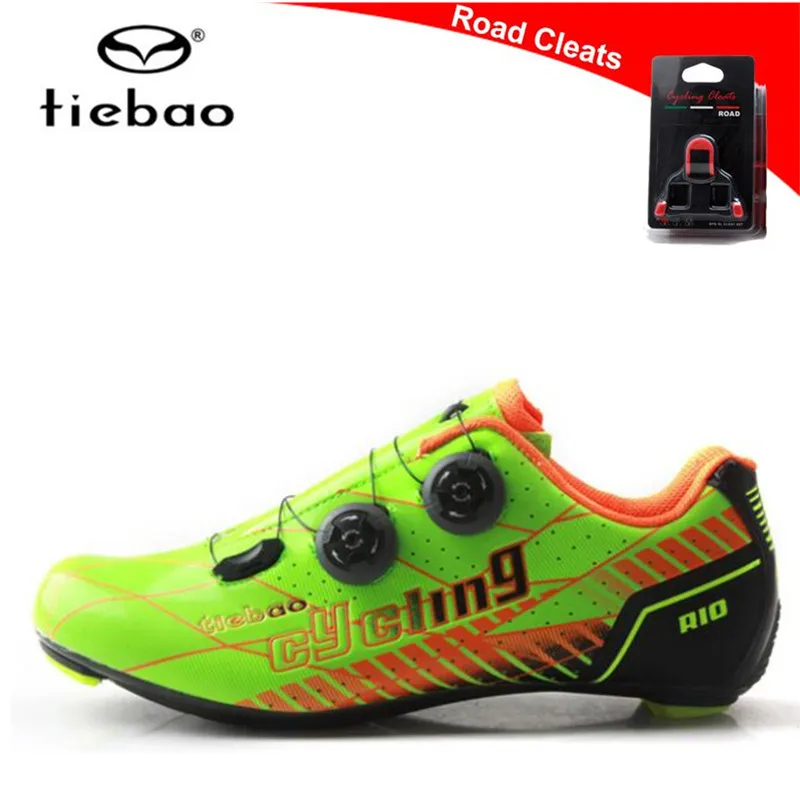 

TIEBAO Cycling Shoes Road Carbon 2018 New Arrival Outdoor Professional Road Bicycle Shoes Women Sneakers Men Outsole Bike Shoes