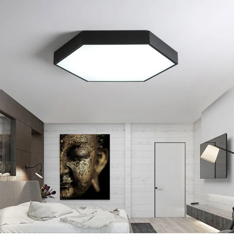 DX Ultra-Thin Hexagon Ceiling Lights (14)