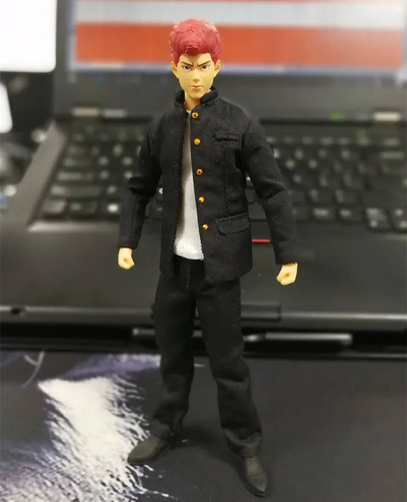 DT DreamToys 6 дюймов фигурка аниме Slam Dunk Hanamichi Sakuragi модель Муфти версия ND018|action figure|figure