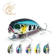 Thritop Skilled Arduous Bait Crank Fishing Lures TP060 4.5cm 8g 5 Numerous Colours for Choice Fishing Bait Wobblers Sharp Hooks
