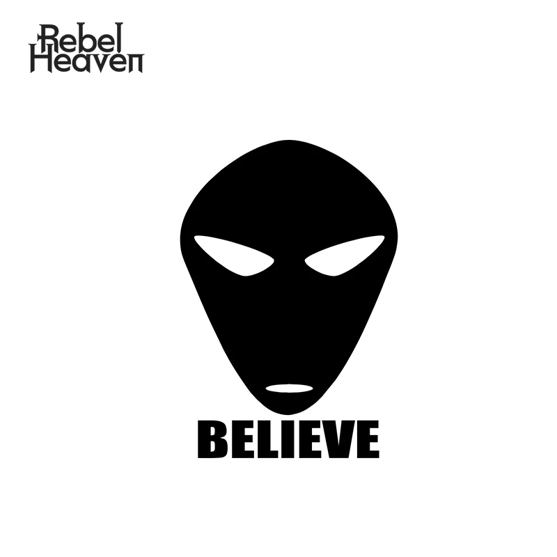 Забавная наклейка для автомобиля Rebel Heaven JDM ALIEN HEAD Kanji Chinese Add Oil Big Giant Friendly Panda