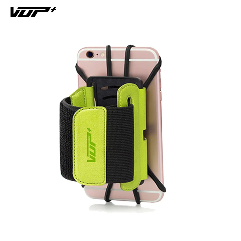 Wristband Phone Holder 180 Degree Rotatable with key pouch Sweatproof