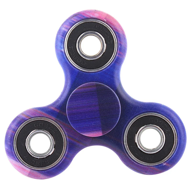 Камуфляжный Спиннер EDC Tri-Spinner Игрушки для спиннинга Металл красный Спиннер тревога и снятие стресса манипулятивная игрушка - Цвет: G