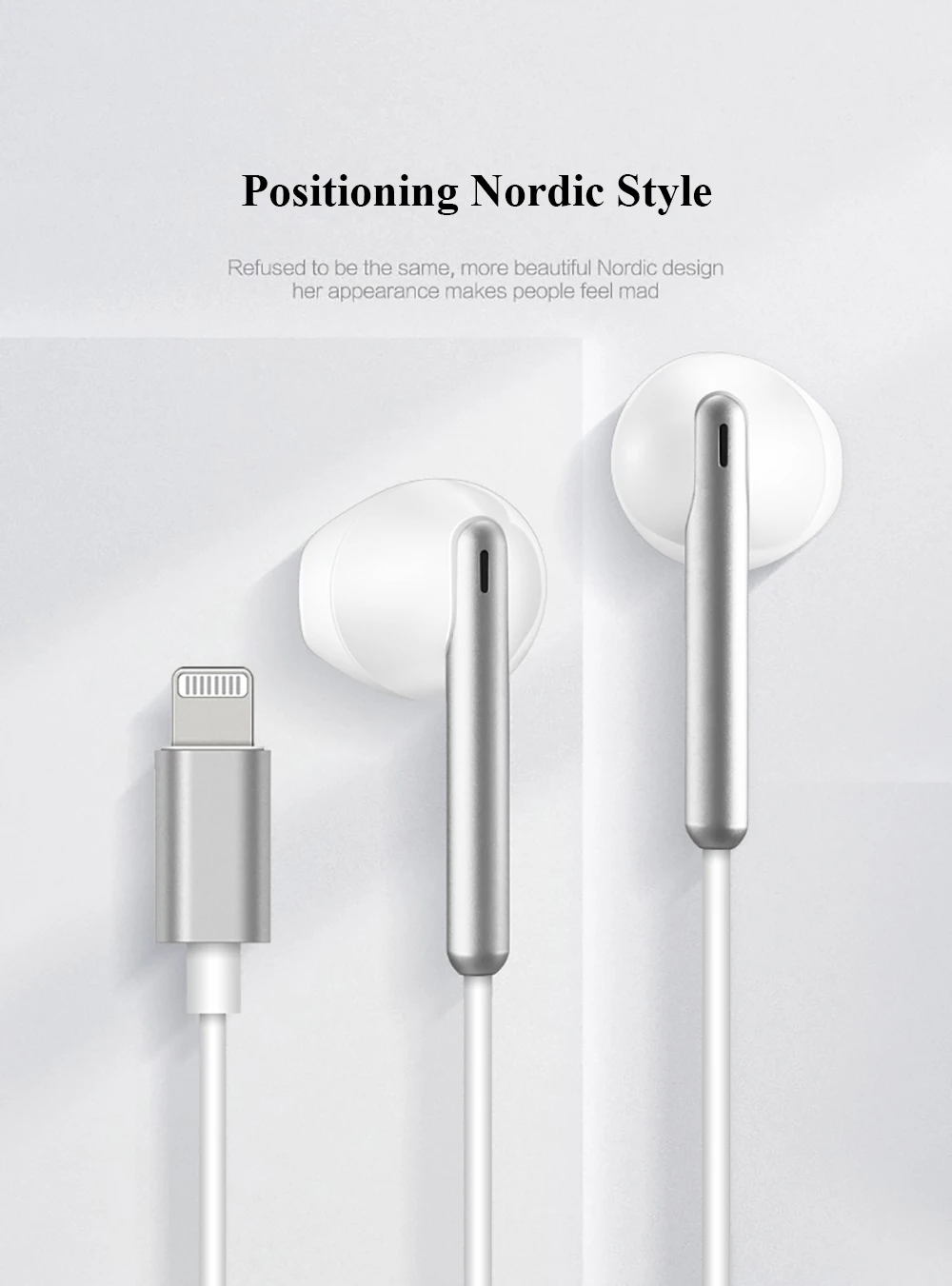 Оригинальные Tangmai T3-Lighting проводные наушники, сделанные для iphone-ipod-ipad с проводным управлением с микрофоном MFI проверенный супер бас Hifi