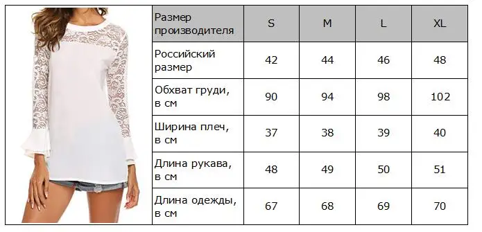 Женская белая кружевная элегантная шифоновая блузка, женские свободные топы с длинными рукавами, сексуальная Лоскутная Блузка рубашка с рукавом бабочки