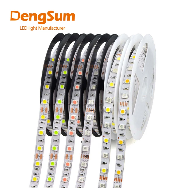 

[DENGSUM]5M 300Leds waterproof RGB Led Strip Light 2835 DC12V 60Leds/M Fiexble Light Led Ribbon Tape Home Decoration Lamp