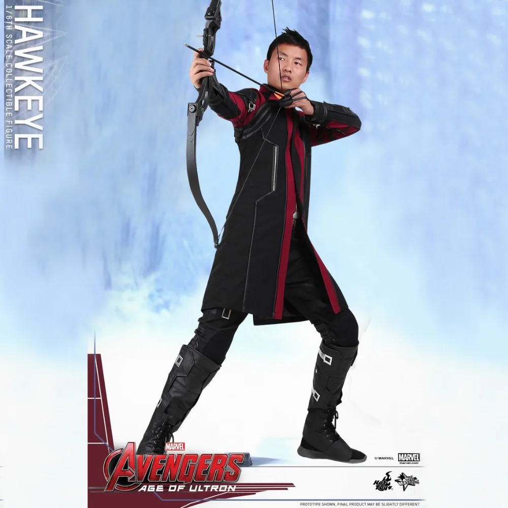 

Hawkeye Clint Barton Costume Avengers Age of Ultron Cosplay Outfit Superhero Halloween Men Clothes Party Custom Made Adult