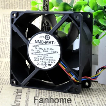 

For NMB 9038 12V 1.6A 9CM Large Air Volume Fan PWM Temperature Control Fan 3615ML-04W-B76