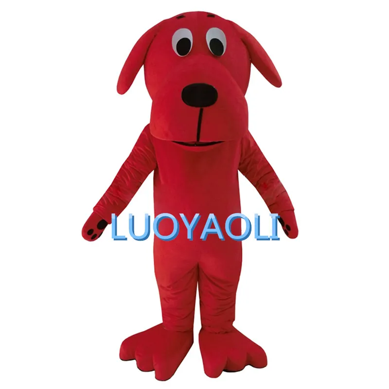 Big Red Dog Клиффорд Костюмы Талисмана Для Взрослых