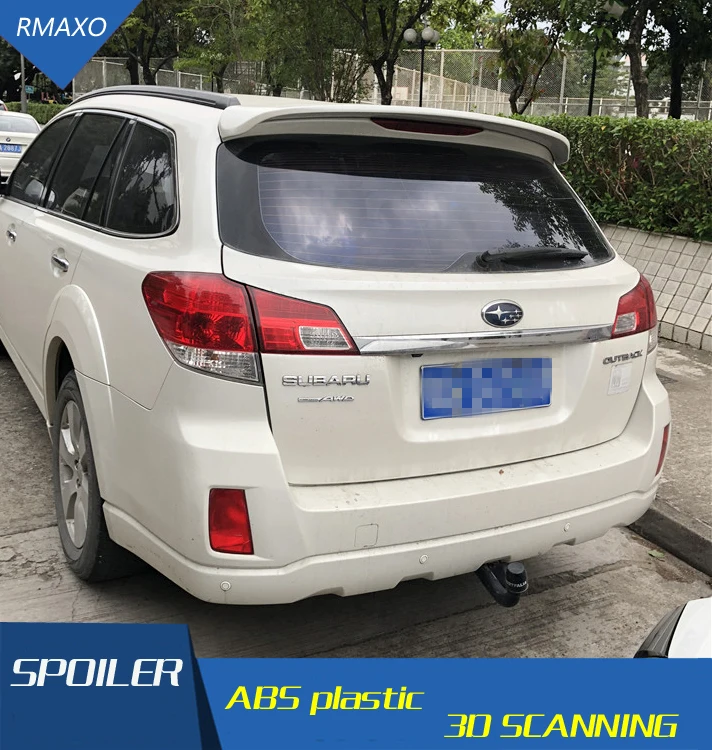 Для Subaru XV надрезаемая подкладка, ABS Материал заднее крыло автомобиля праймер цвет задний спойлер нажмите хвост для Subaru XV спойлер 2013