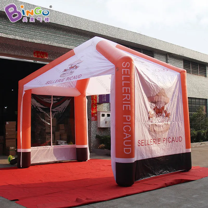  5X3X4.2 meters inflatable canopy tent with four pillars- toy tent