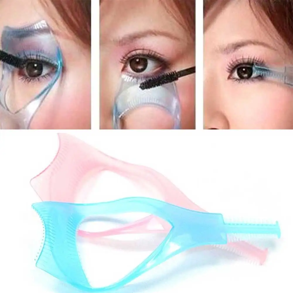 

TOMTOSH 1 piece of triple mascara applicator guide comb beauty beauty tools make-up accessories