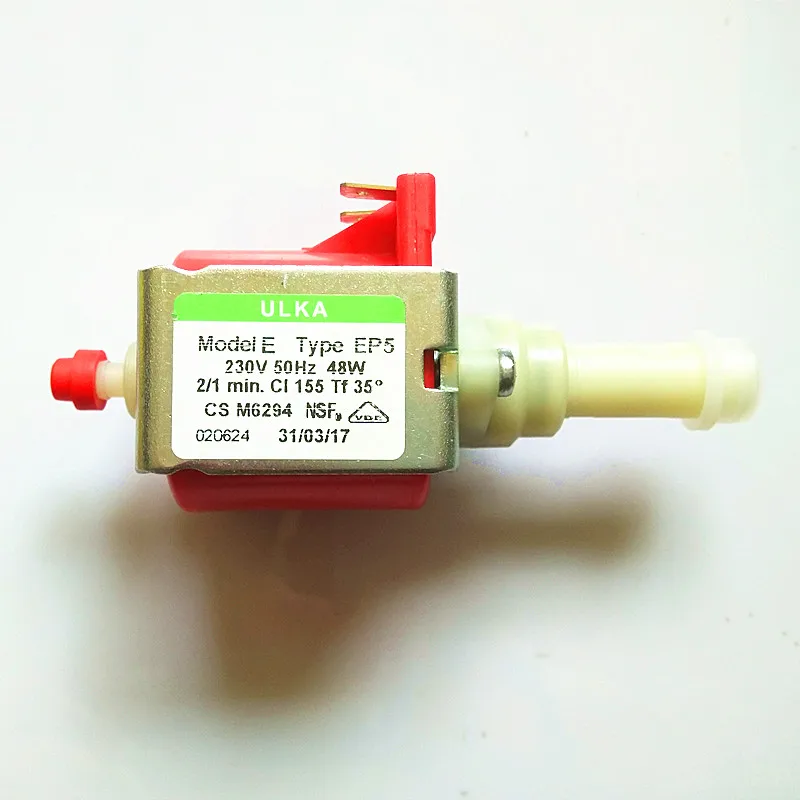 

Coffee machine water pump ulka ep5 voltage 230V-240V-50Hz power 48W