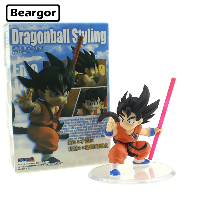 5 &quotDragon Ball Styling Гоку Вегета Гохан № 18 Lunchi в коробке 12 см ПВХ Аниме Фигурки