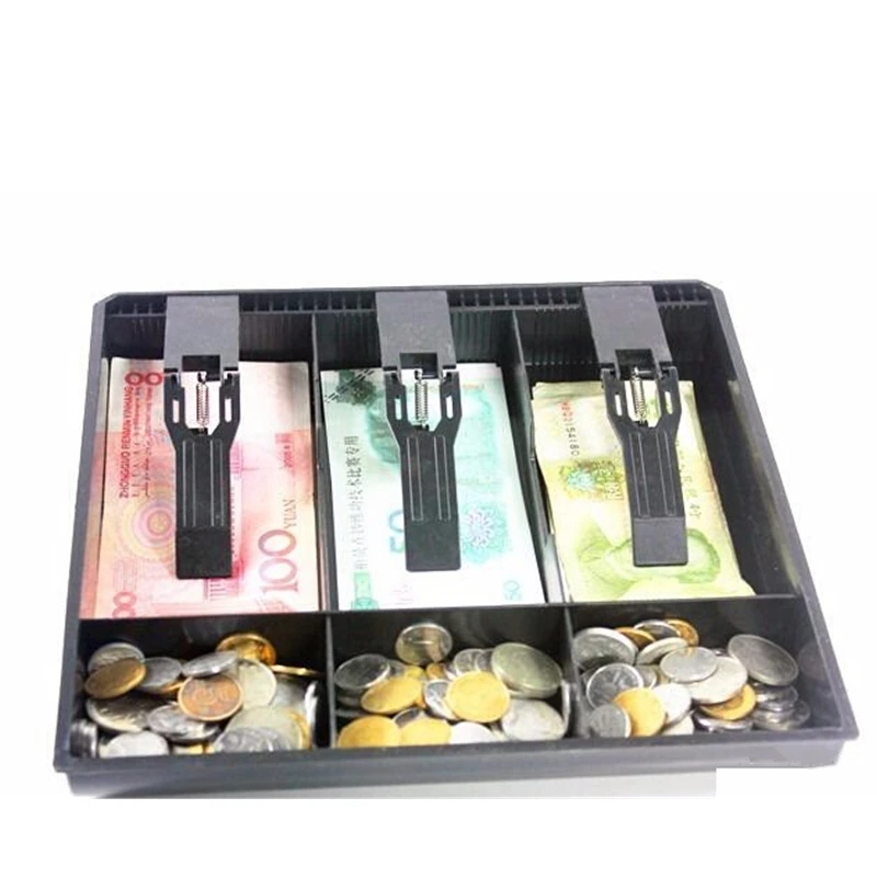 LBSISI Cash Register Box Container New Classify Store Cashier Coin