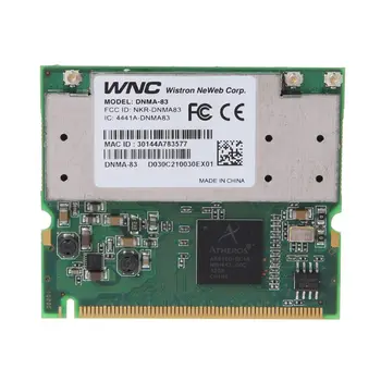 

Wireless Adapter Card for Atheros AR9160 Wi-Fi WLAN 802.11a/b/g/n MINI PCI DNMA-83 3X3 Wifi Network Card