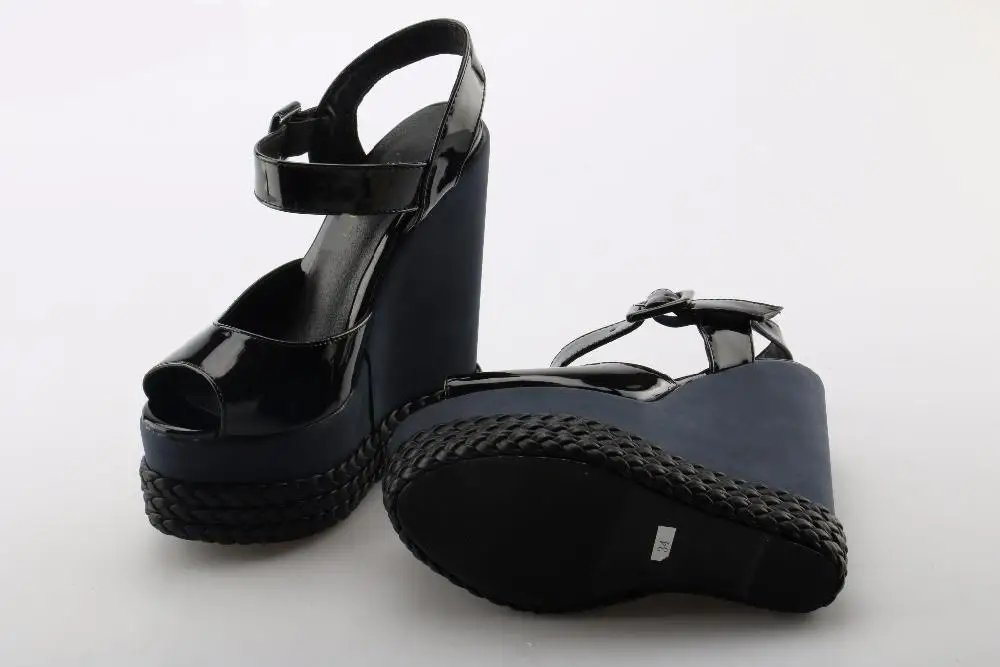 Hot-Selling-Women-Summer-Black-Thick-Bottom-Muffin-Wedge-Shoes-Platform-super-fashion-with-high-quality (2)