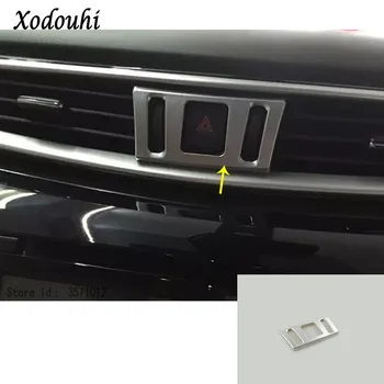

For Nissan Murano 2015 2016 2017 2018 car styling cover Parking Warning light outlet conditioning vent air trim frame lamp 1pcs