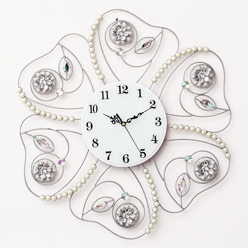 

Decorativo Modern Design De Watch Large Murale Grande Taille Shabby Chic Klok Reloj Pared Duvar Saati Horloge Mural Clock Wall