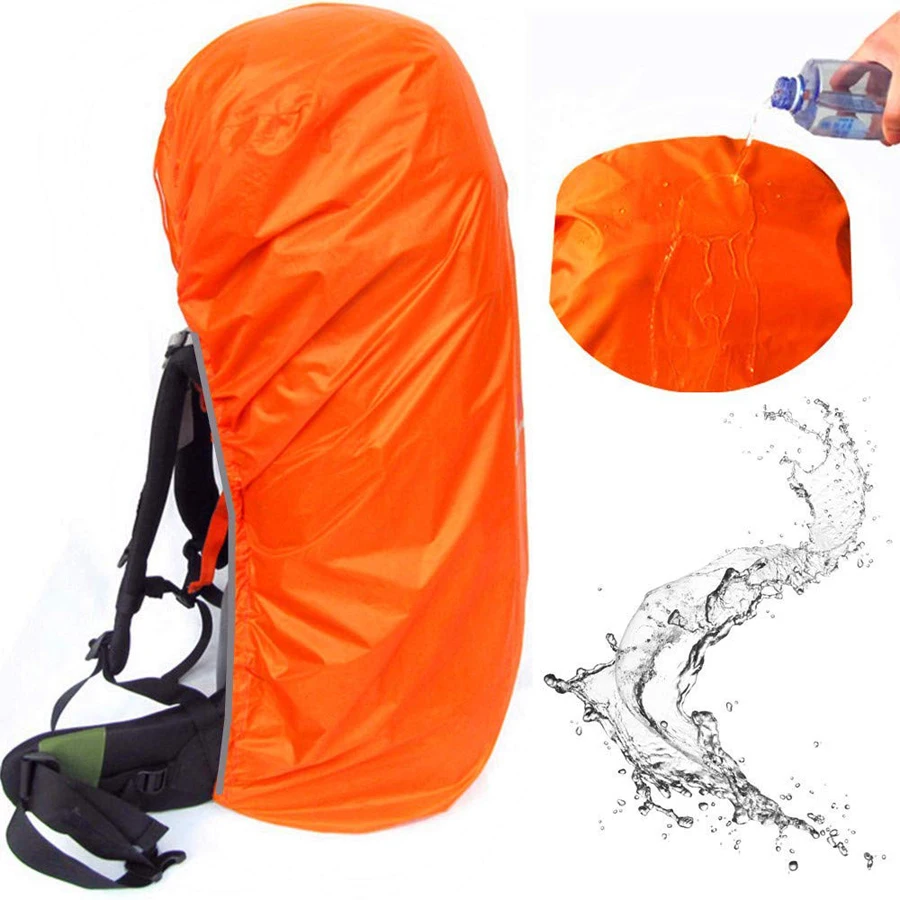 

Rain Cover Backpack 45L 50L Waterproof Bag Camo Tactical Outdoor Camping Hiking Climbing Dust Raincover Case