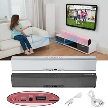 Portable Wireless Bluetooth Speaker Sound Bar 3D Stereo Surround Music TV/TF/USB/FM/AUX Outdoor Music Player Kids Child Gift